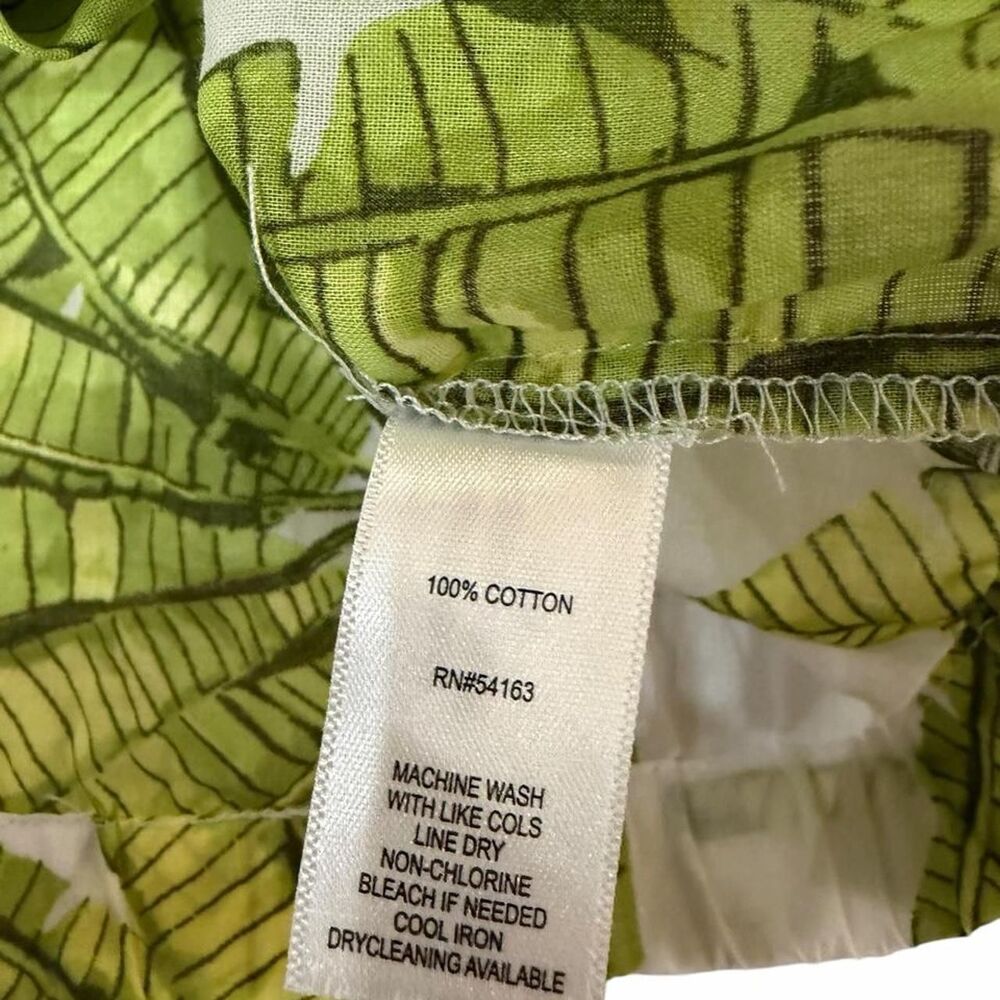 Marc New York green leaf print button up shirt - Picture 4 of 4